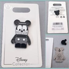 DISNEY Parks VINYLMATION Mickey Mouse Black White Vintage 2013 Limited picture