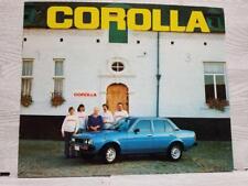 Toyota Corolla Catalog from Japan picture
