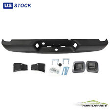 Black Rear Step Bumper Assembly For 2002-2008 Dodge Ram 1500 03-08 2500 3500 picture