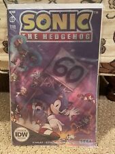 SONIC THE HEDGEHOG #60 IDW SDCC 2023 EXCLUSIVE FOIL COVER SEALED COMBO SHIPPING picture