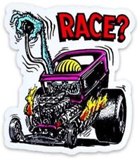 Rat Fink Race? Hot Rod Custom MAGNET Muscle Car Vintage Old School Performance picture