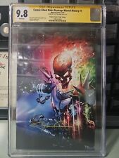 Cosmic Ghost Rider Destroys Marvel History #1 CGC  9.8 signed By Clayton Crain picture