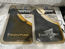 OEM Genuine GM PONTIAC premium Splash Guard Set black Pontiac 1 pair picture