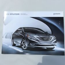 2013 Hyundai Sonata Dealership Showroom Promotional Booklet picture