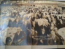 PHOTO ANNUAL BANQUET AND RALLY BOYS N GIRLS 4-H CLUB CONGRESS 1928 CHICAGO picture
