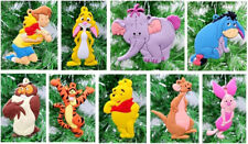Winnie the Pooh Ornaments Deluxe 9 Piece Christmas Tree Ornaments Set Brand New picture