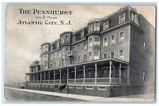1912 The Pennhurst WM. R.Hood Atlantic City New Jersey NJ Antique Postcard picture