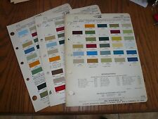 1970 1971 1973 Ford Commercial Ditzler PPG Paint Chips picture