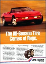 1991 1992 Corvette BFGoodrich Original Advertisement Print Art Car Ad D92C picture