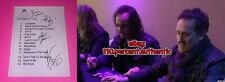 LAST IN LINE x5 ENTIRE BAND SIGNED AUTOGRAPHED 2021  SETLIST DIO LEPPARD SABBATH picture