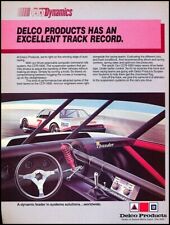 1989 Oldsmobile Toronado AC Delco Race Advertisement Print Art Car Ad J746C picture