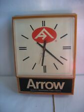 Arrow Quality Remanufactured Parts electric clock advertising Vtg Auto Man cave picture