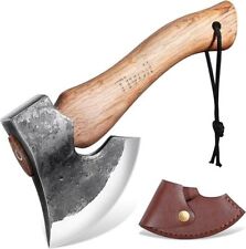 9-Inch Small Hatchet Camping Axe Bushcraft Axe for Wood Splitting and Kindling picture