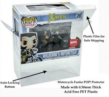 0.50mm Box Protector For FUNKO POP Motorcycle Fits Wolverine Daryl Dixon Lloyd picture