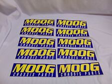 New (10) MOOG Chassis Parts Bumper Stickers 9