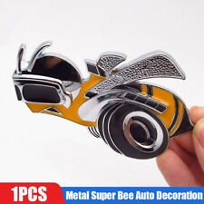 1pc Metal Super Bee Car Fender Side Badge Emblem Sticker New Auto Decoration picture