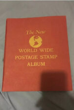 The New World Wide Postage Stamp Album 1900s Great Condition. picture