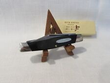 Buck USA Wrangler 3 Blade 307 1972-1986 Stockman Folding Pocketknife PreDateCode picture