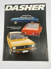 Original 1974 Volkswagen VW Dasher Sales Brochure 74 picture