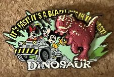 Disney 2008 Dinosaur Ride Animal Kingdom Jeep Mickey Minnie Goofy Pin Rubber picture