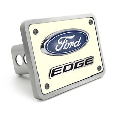 Ford Edge 3D Logo Night Glow Luminescent Billet Aluminum 2 inch Tow Hitch Cover picture