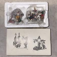 Department 56 HERITAGE VILLAGE 1997 Don’t Break The Ornaments 2pc #56372 NEW picture