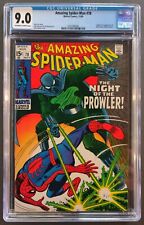 AMAZING SPIDER-MAN #78 CGC 9.0 MARVEL COMICS 1969 1ST APPEARANCE OF THE PROWLER picture