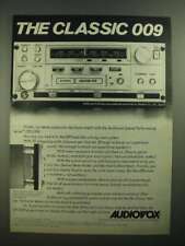 1979 Audiovox SPS 009 Car Stereo Ad - The Classic 009 picture