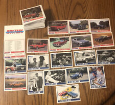 Mustang Cards Series 1 Complete 110 card set & Shelby Collectable Complete Set picture