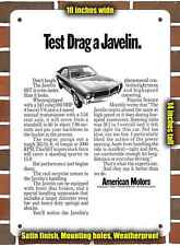 Metal Sign - 1968 Javelin 343 - 10x14 inches picture