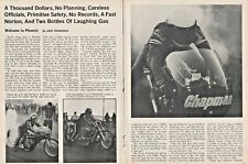 1973 Phoenix Arizona Beeline Motorcycle Drag Racing Strip 8-Page Vintage Article picture