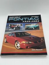 Standard Catalog of Pontiac 1926-2002 2nd Edition Cars Automotive Softcover Book picture