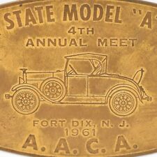 1961 Ford Model A Restorer Club Antique Car Auto Meet AACA Fort Dix New Jersey picture