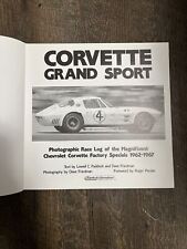 Corvette Grand Sport Hardcover Book 1962-67 Motorbooks International 1st Print picture