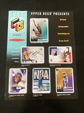 Rare 1999 HoloGrFx NBA Dealer Advertisement Promo Michael Jordan Kobe Bryant  picture