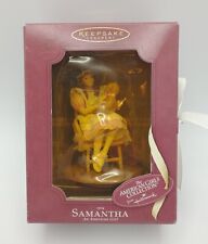 Vintage American Girl Collection Samantha 2003 Hallmark Ornament Keepsake NOS picture