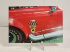 red ferrari 427 side pipes car show found photo photograph picture