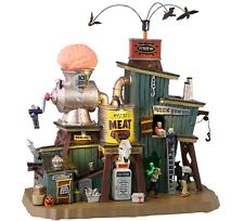 Lemax Spooky Town Mystery Meat Canning Co.#35008 Animation Soundtrack Lights NEW picture