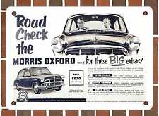 METAL SIGN - 1955 Morris Oxford Series II for These Big Extras - 10x14 Inches picture