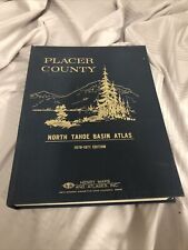 Placer County North Tahoe Basin Atlas 1970-71 Edition Property Owner Zoning picture