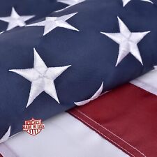 American Flag 6x10 FT Outdoor 100% in USA High Wind Nylon US Flag with 6Ã—10FT picture