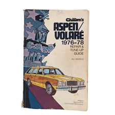Chilton's Repair and Tune-up Guide for Aspen-Volare, 1976-1978 picture