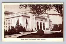 Washington DC, Exterior Front View Pan American Bldg., Antique Vintage Postcard picture