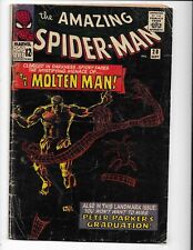 AMAZING SPIDER-MAN 28 - G/VG 3.0 - 1ST APPEARANCE OF MOLTEN MAN (1965) picture