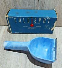 1950's Beautiful Blue Swirl Cold Spot Sears Roebuck Frost Scraper No 104 Box picture
