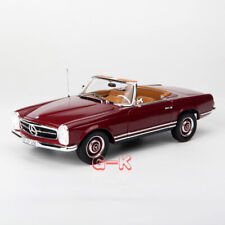 NOREV 1/18 For Mercedes Benz 230SL 1963 car model gifts Display Red picture
