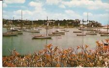 Cape Cod Massachusetts Quaint Harbor Scene Postcard C26 picture