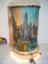 RARE ANTIQUE/VINTAGE NEW YORK CITY 1957 ECONOLITE MOTION LAMP STATUE OF LIBERTY picture