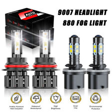 For Pontiac Grand Prix 1997-2003 9007 Headlight + 880 Fog Light Bulbs Kit 4PCS picture