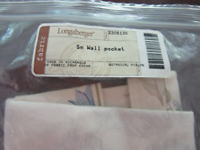 Longaberger Botanical Fields Small Wall Pocket Basket Liner #2305135 - NEW picture